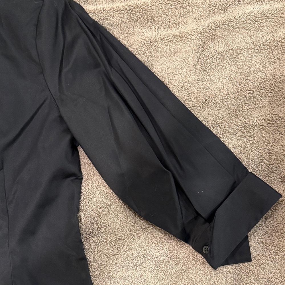 ANTONIO MELANI Classic Black Blouse - Picture 4 of 6